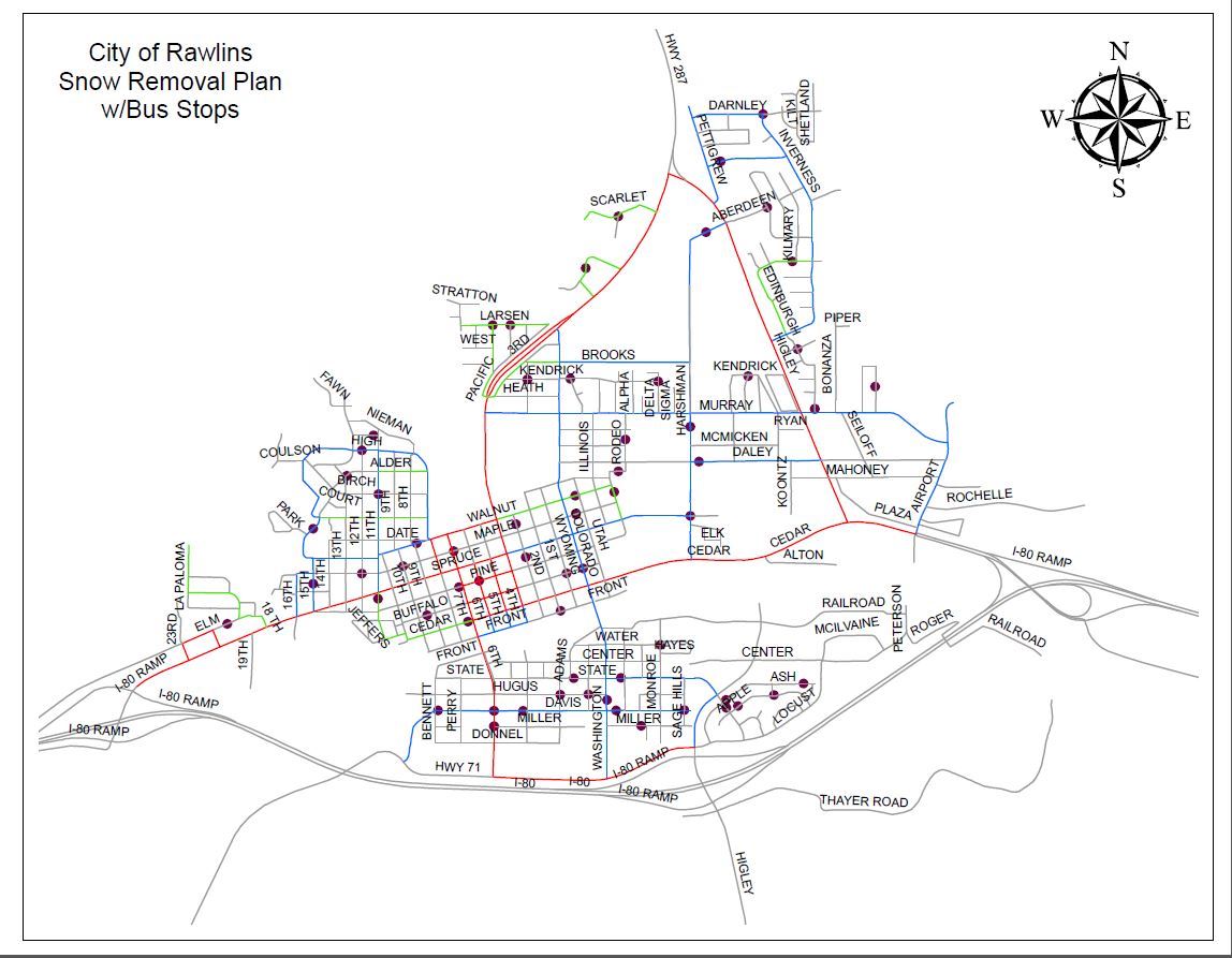 Snow Removal Routes  - Image
