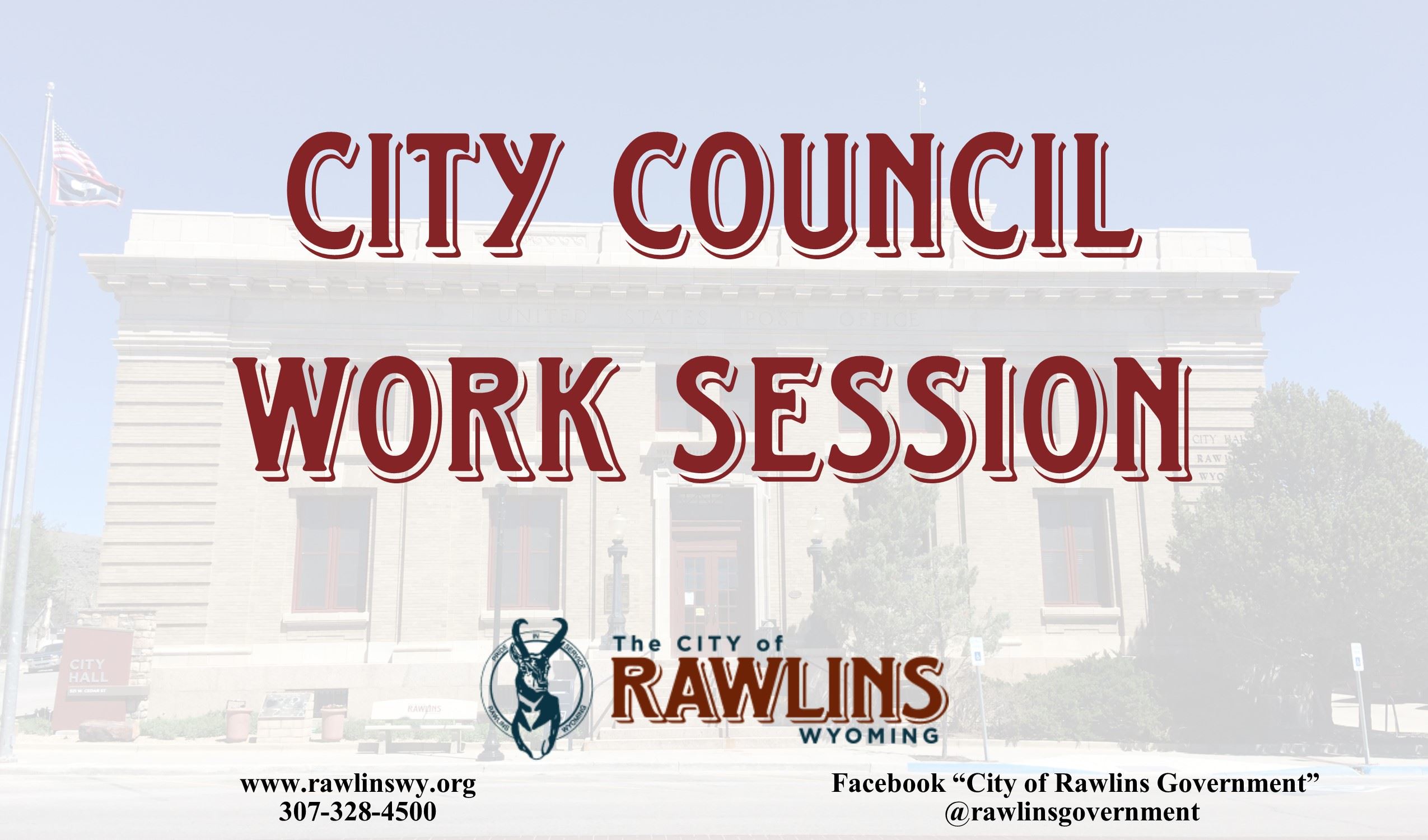 Work Session Only Notice