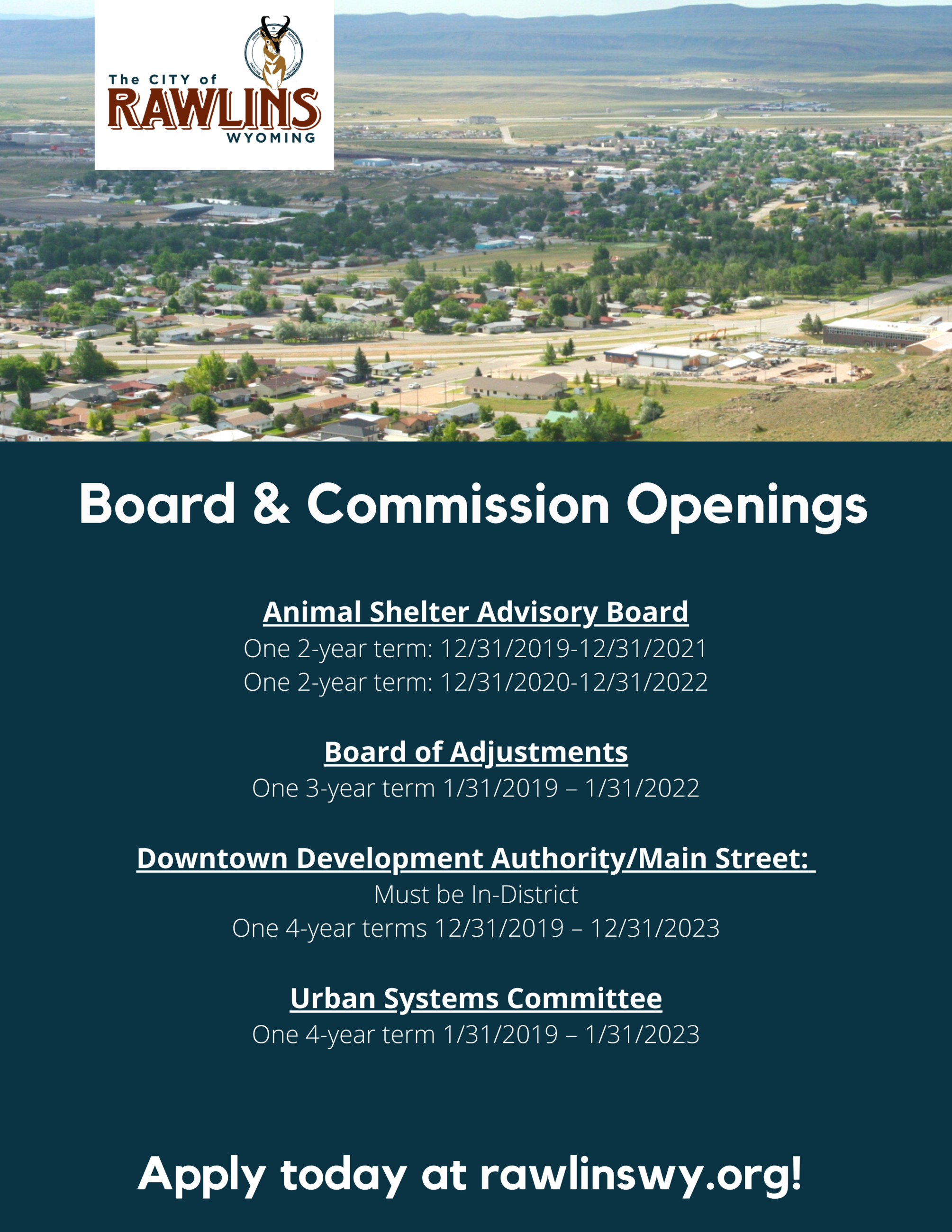 Board Commission Members Needed