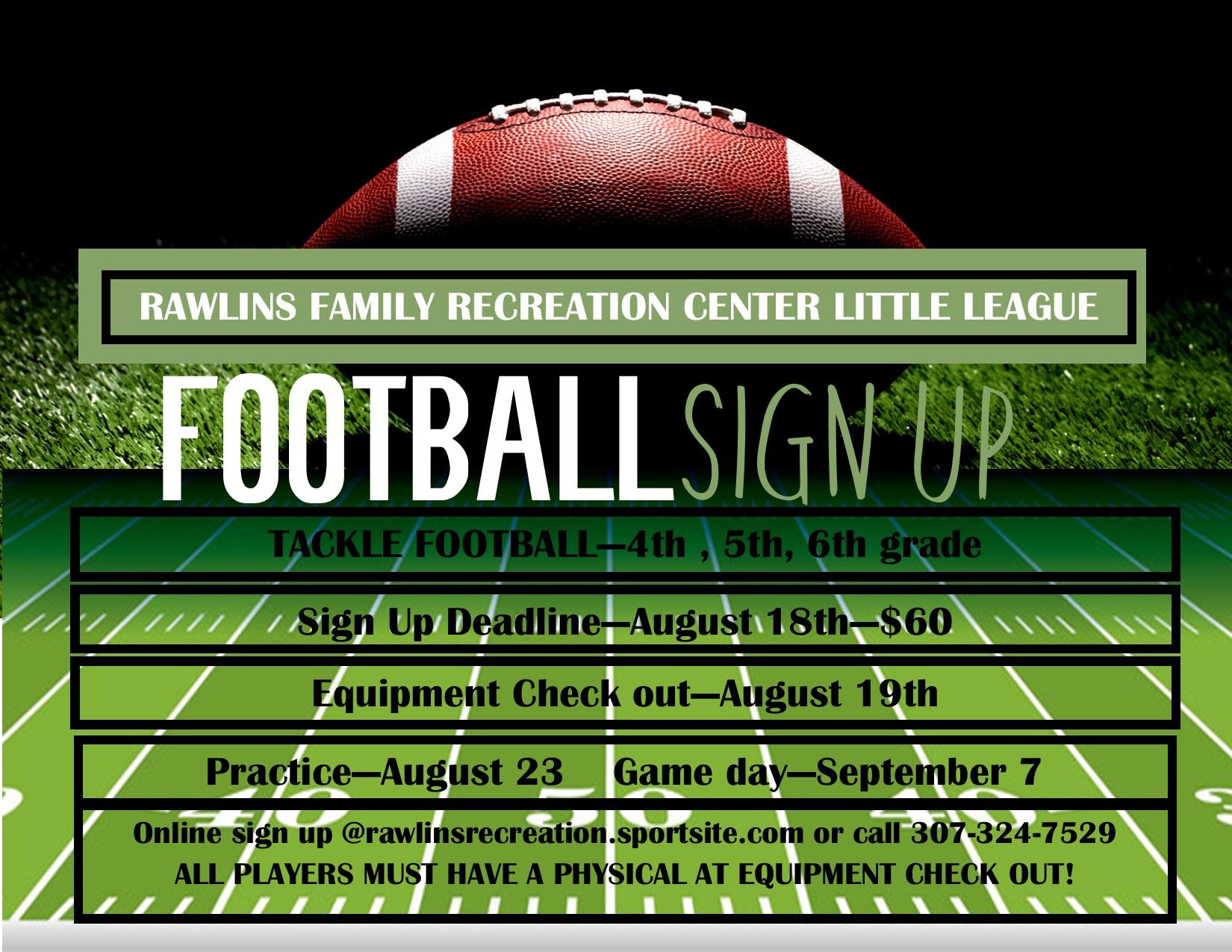 Tackle Football 2021