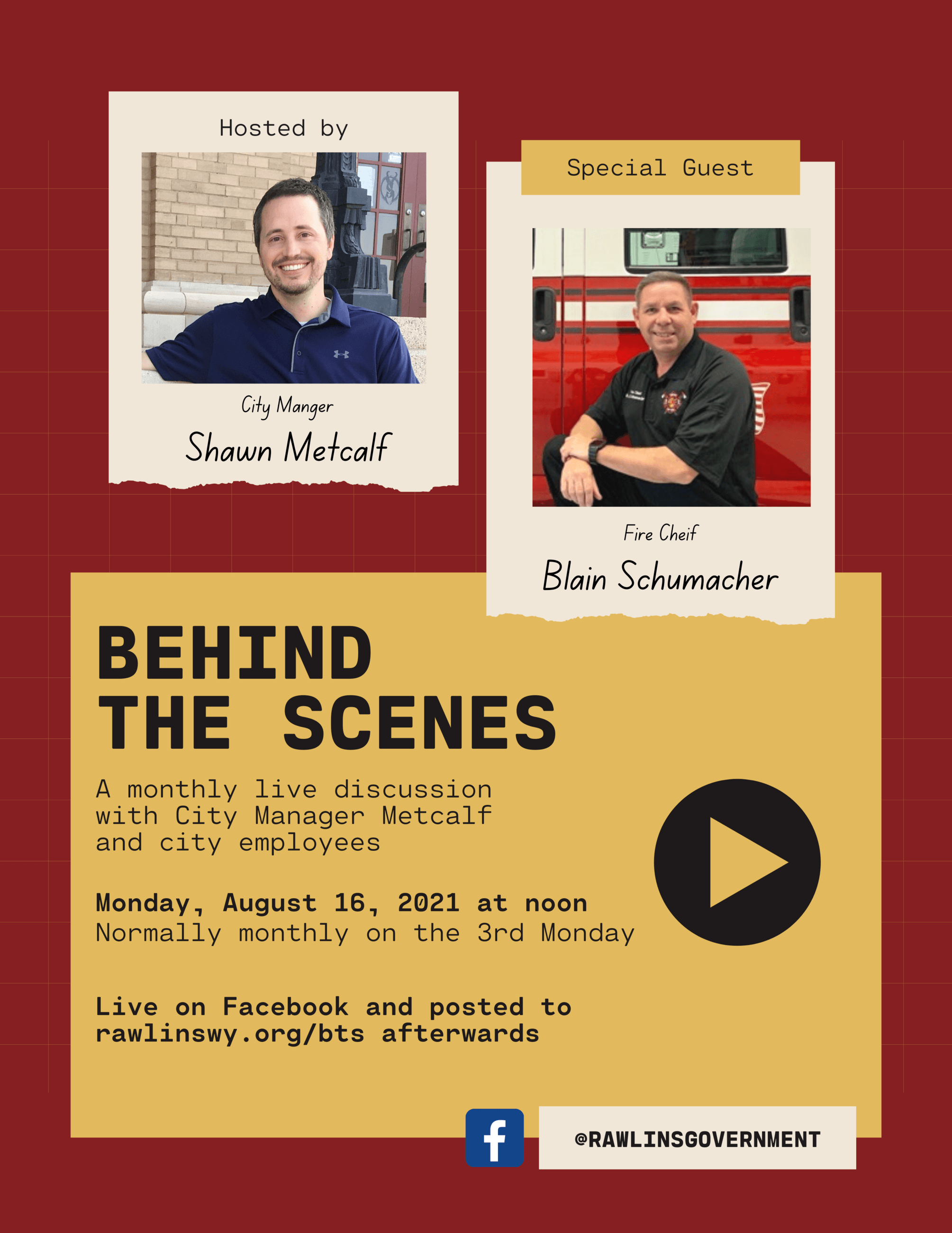 Behind the Scenes August 2021