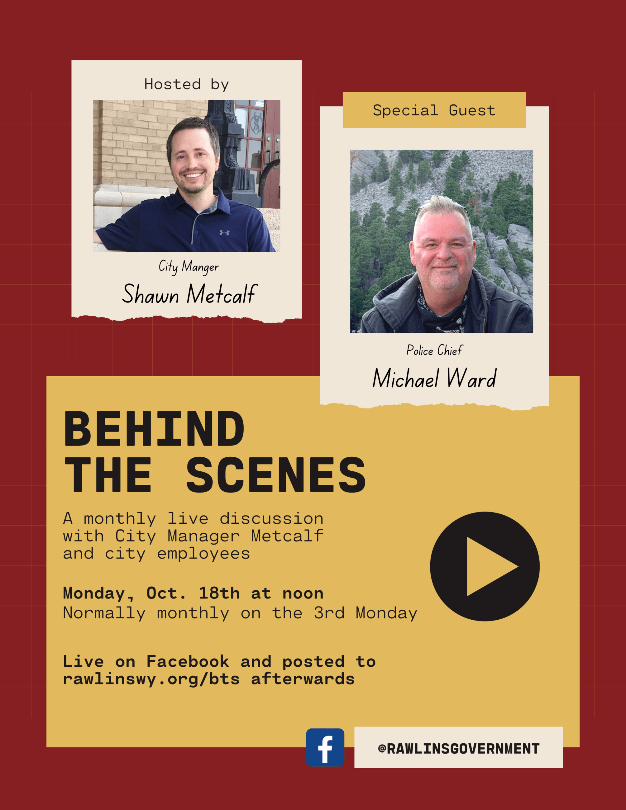 Behind the Scenes Oct 2021