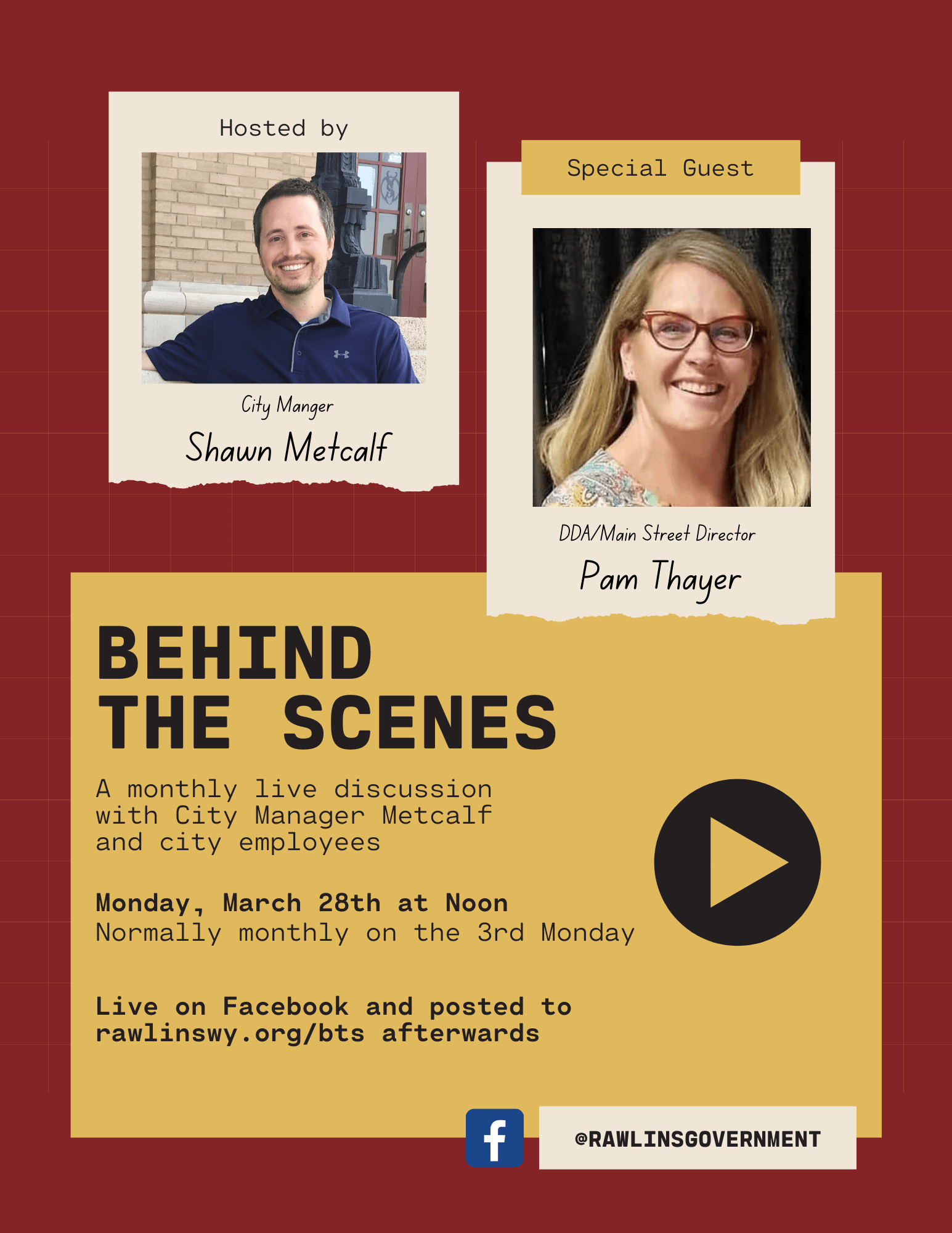 Behind the Scenes - March 2022