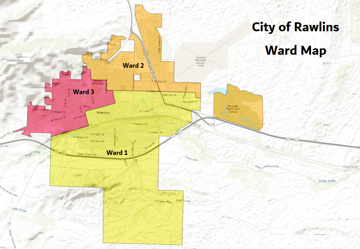 Ward map