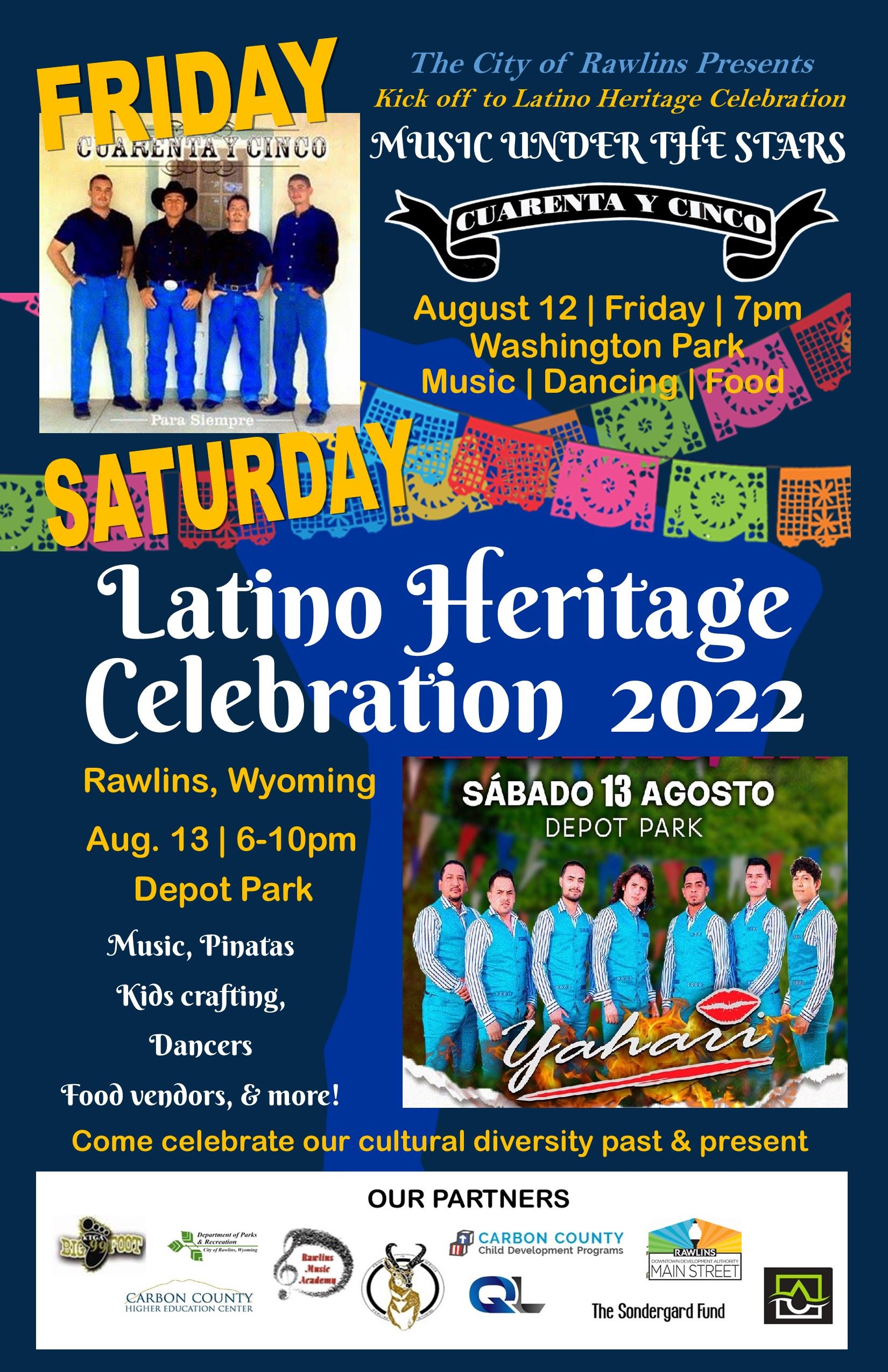 poster with two artists