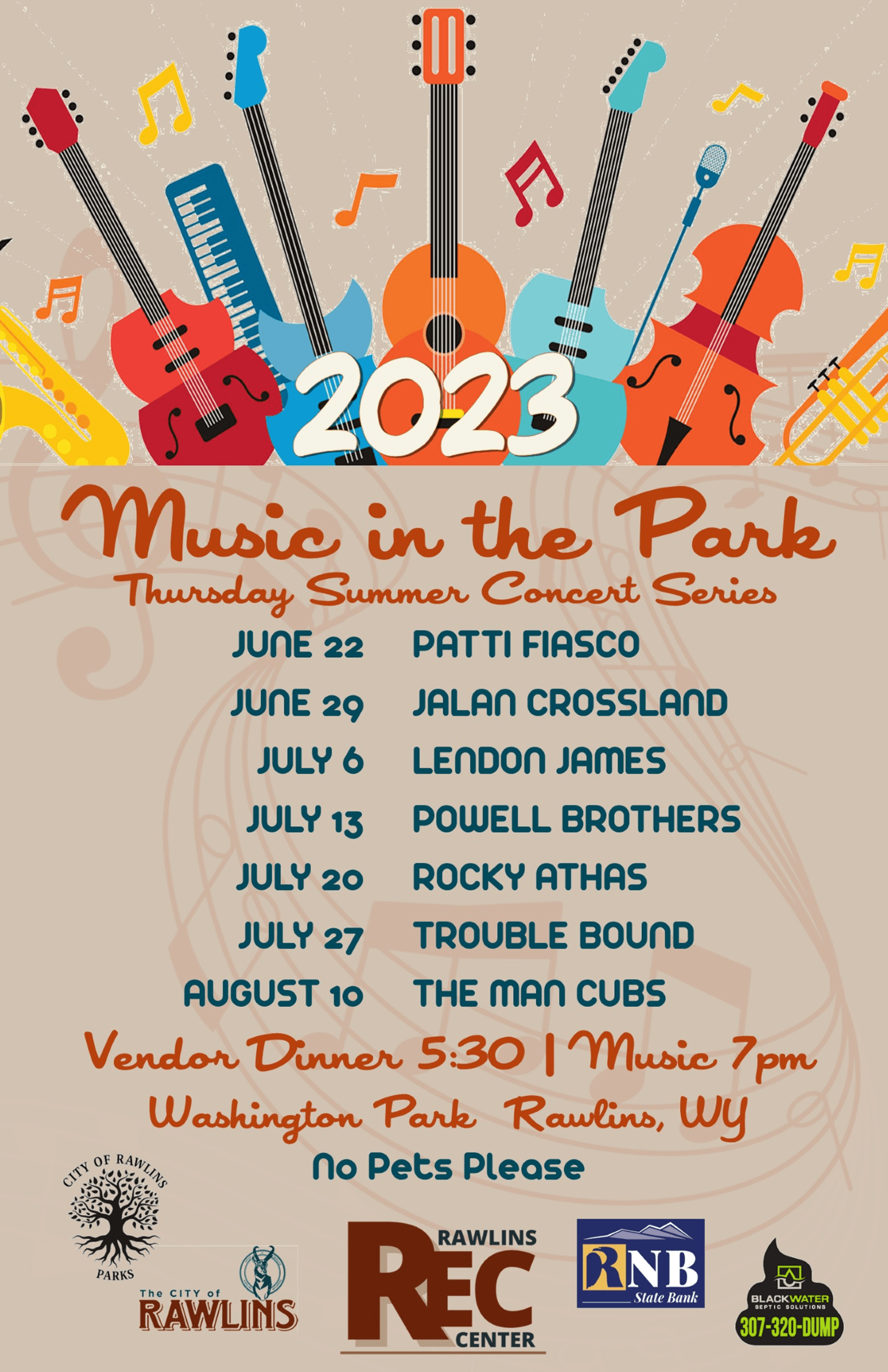 Music in the Park 2023
