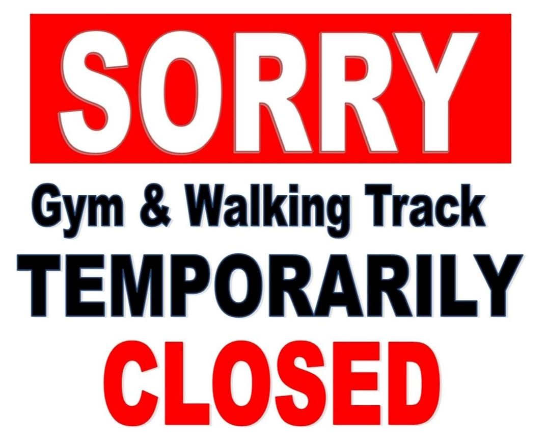 Gym closed