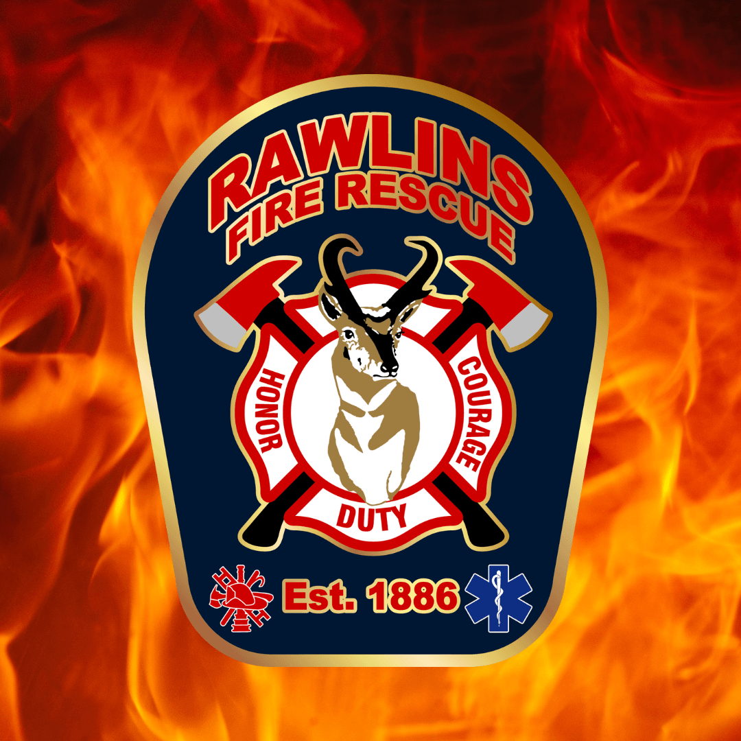 Fire Logo with Fire Background