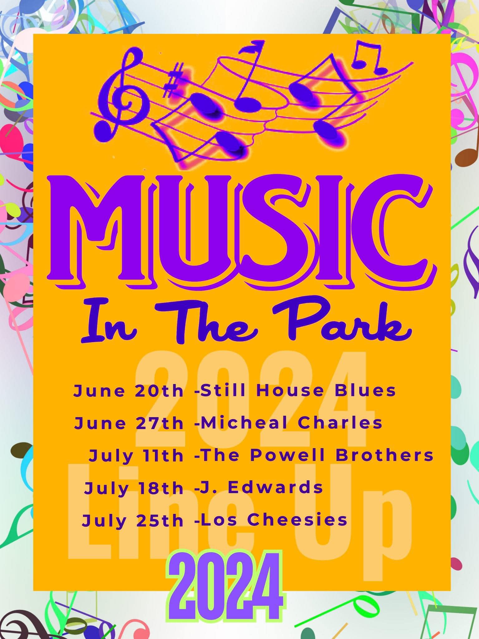 music in the park