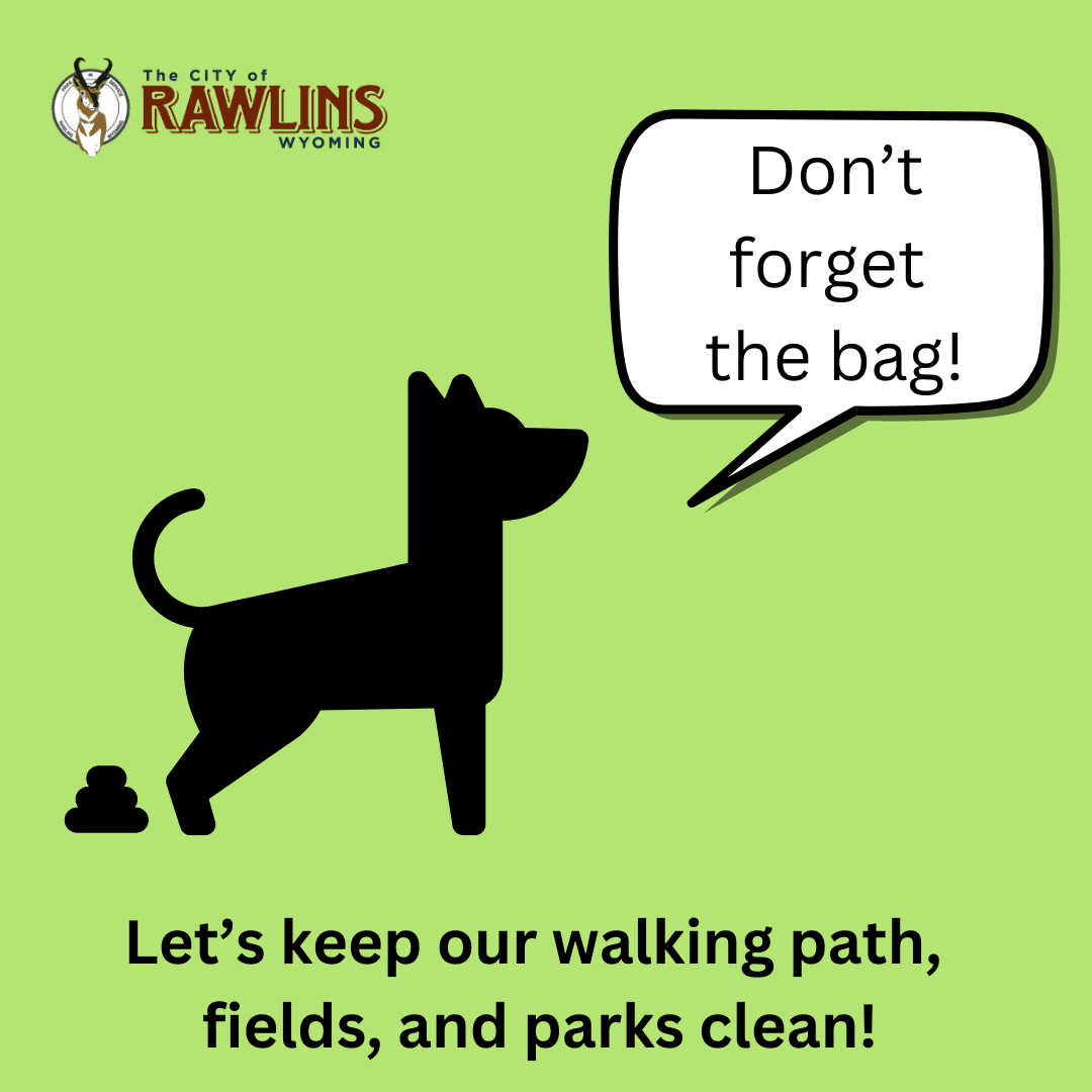 Dont forget your bag