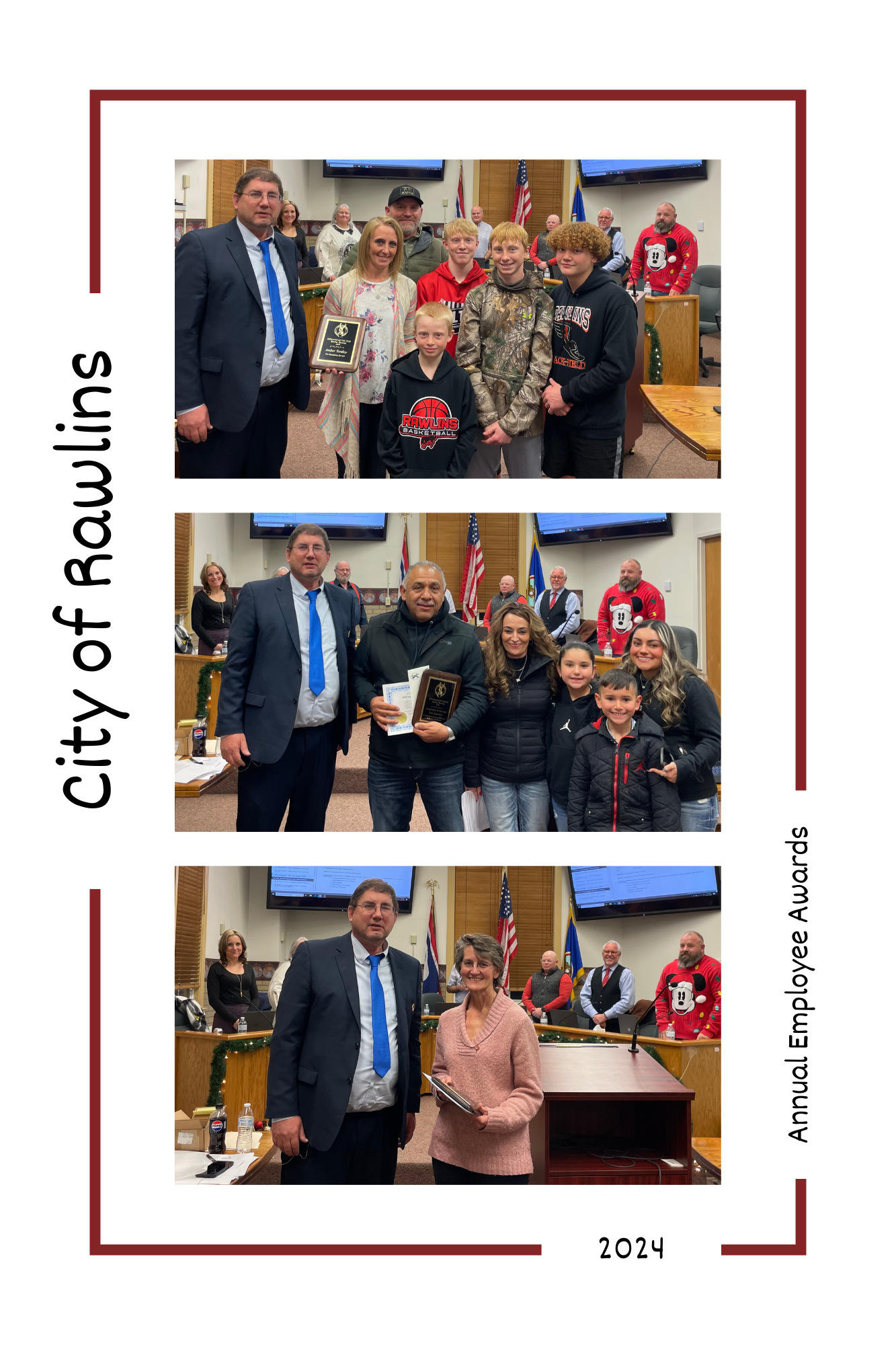 2024 City of Rawlins Employee Awards