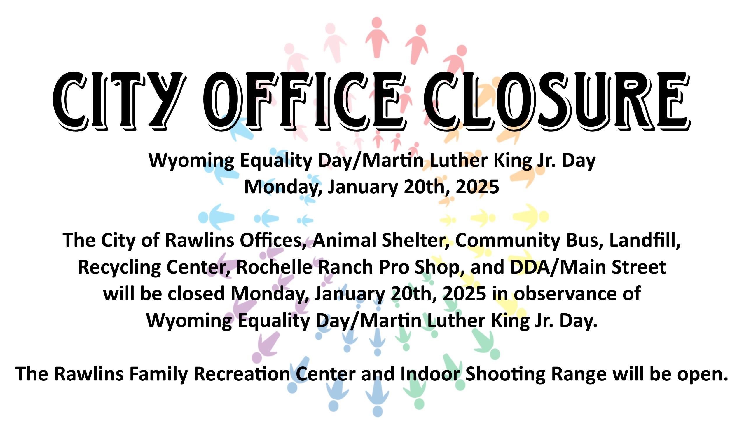 01 Equality Day Closure - Current Year
