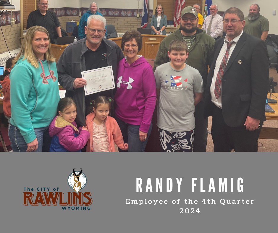 employee of the quarter - randy flamig