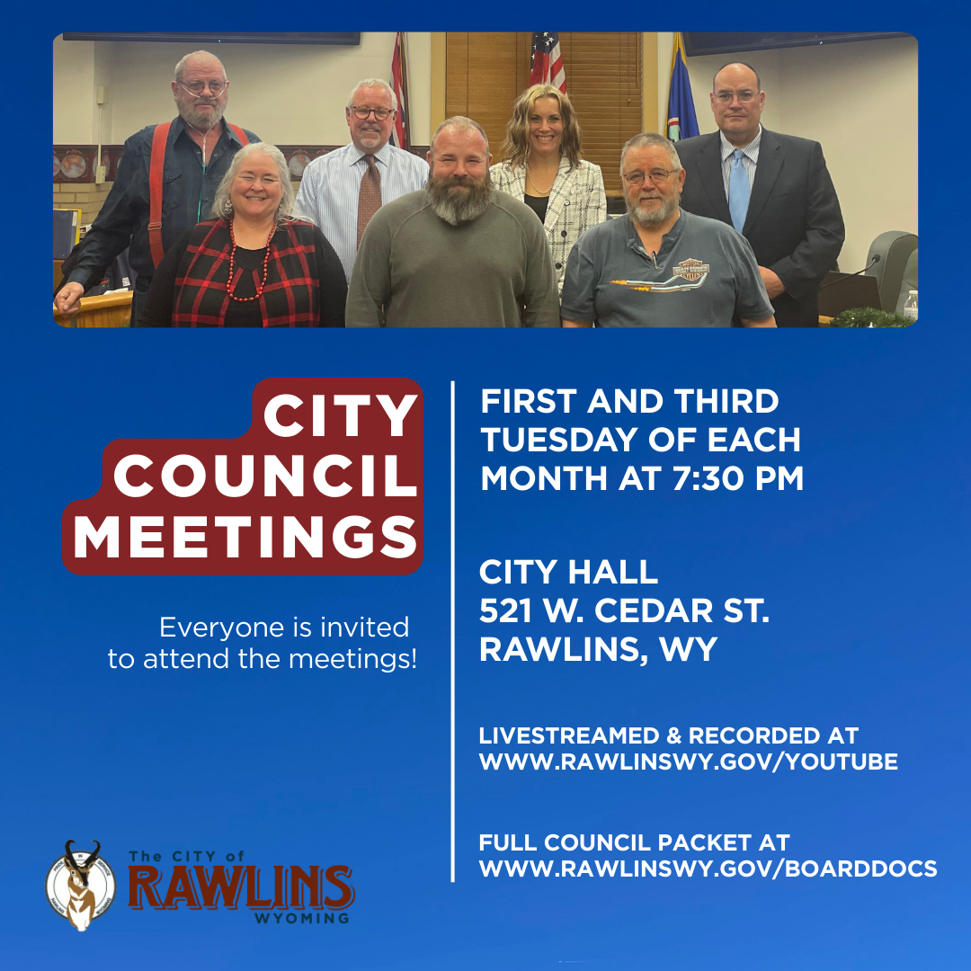 City Council  - 2025 Meeting Graphic