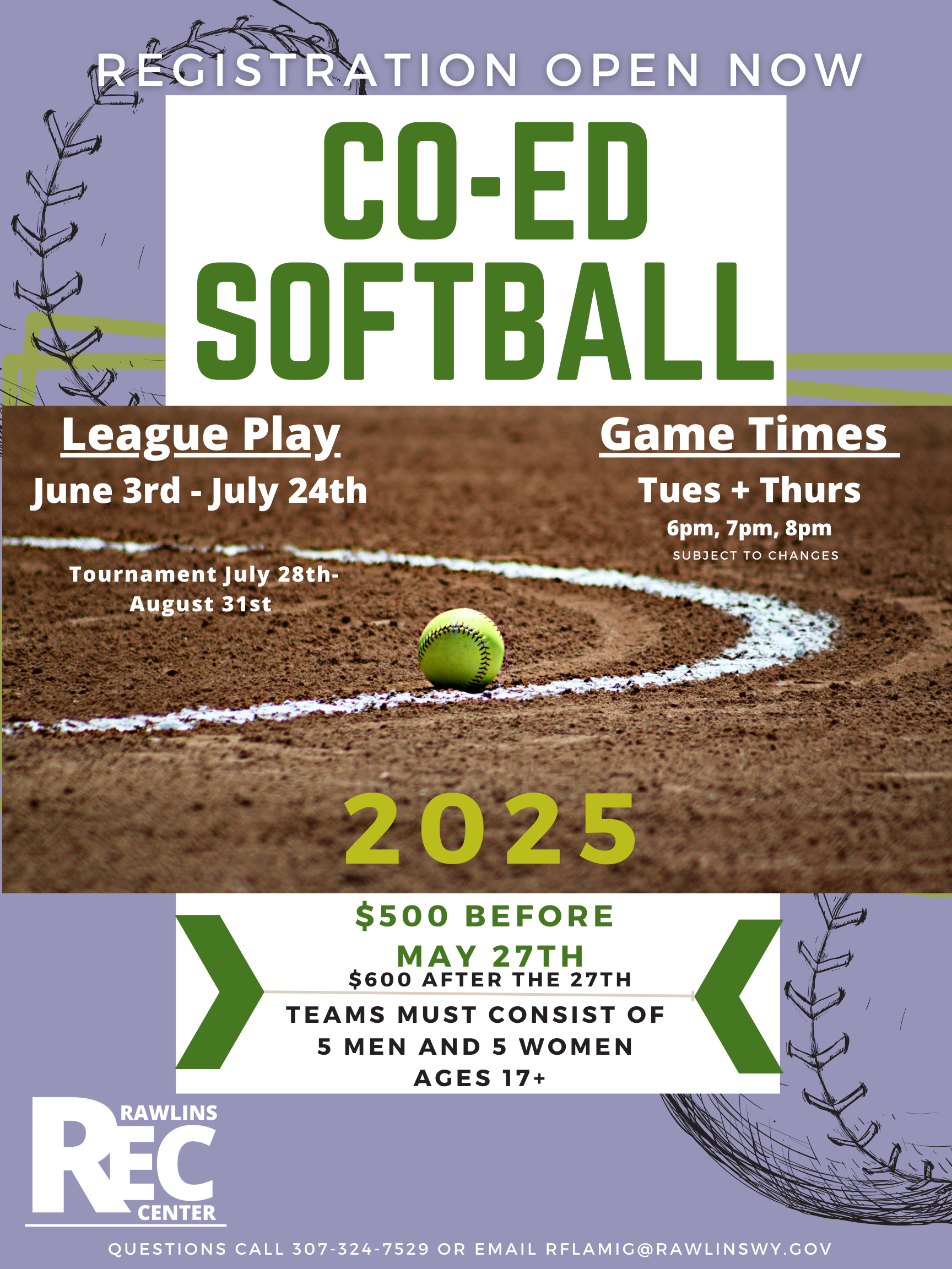 20205 co-ed softball