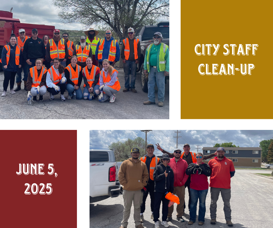 City Staff Clean Up June 5, 2025