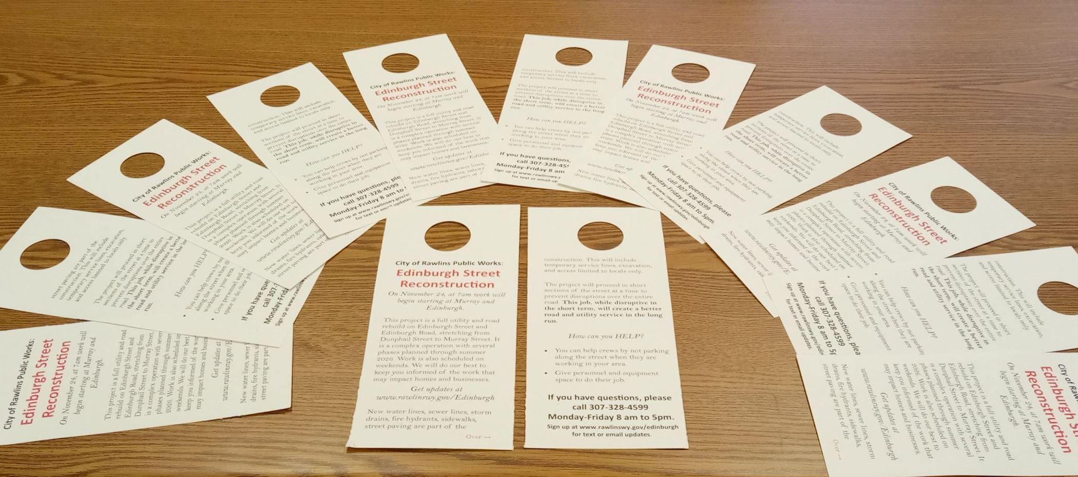 Door Hangers Edinburgh